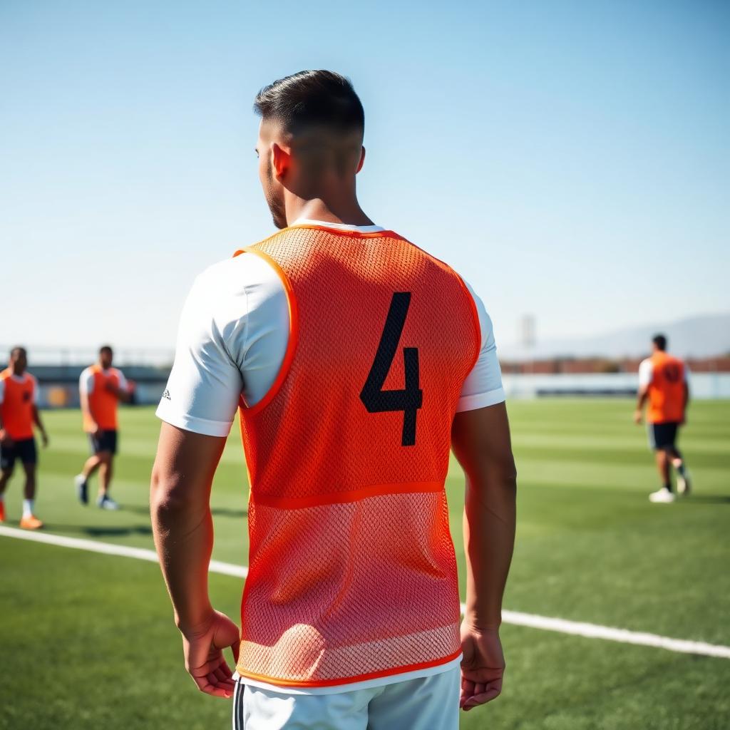 Colete de Futebol - modelo masculino